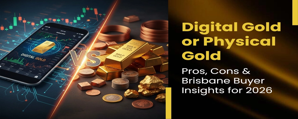 Digital vs Physical Gold: Brisbane Investor Guide 2026